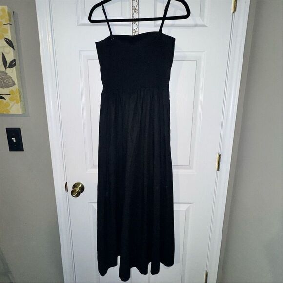 Robertson + Rodeo Women's Black Maxi Lined Tank Dress Sweetheart Neckline S ** - Picture 3 of 12